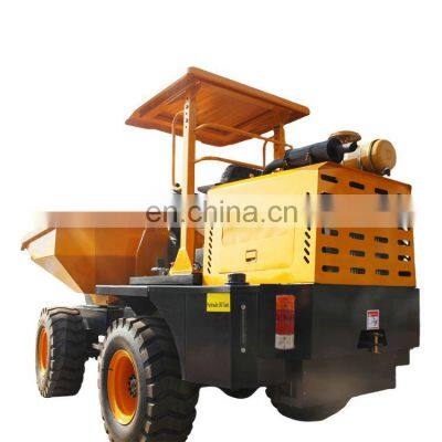 Construction Site Crawler Transporter Four Wheel Drive Mini Trucks Dumper