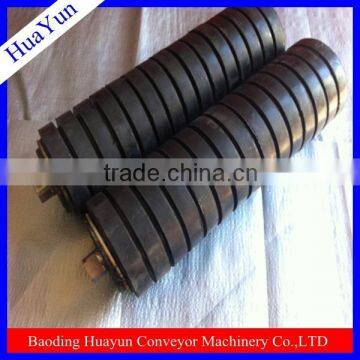 159mm diameter impact return roller used for conveyor belt equipment machine