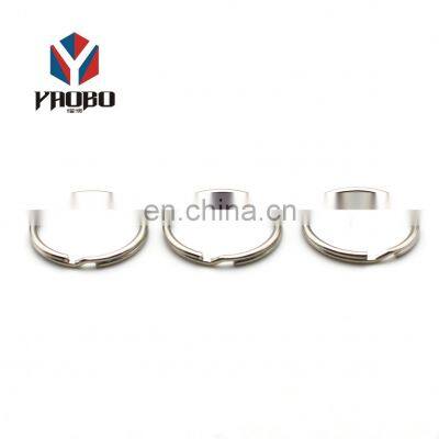 Moderate Price Logo Custom Metal Chain Keychain Split Key Ring For Hotel Tag photo-5