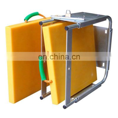 High Quality Heavy Duty UHMWPE Jack Outrigger Pad Polyethylene Crane Outrigger Pad