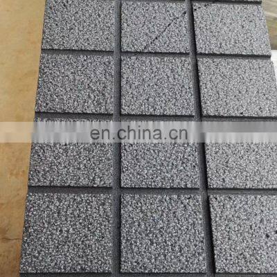 Bushhammered China Black Basalt Stone Paving Tiles photo-2