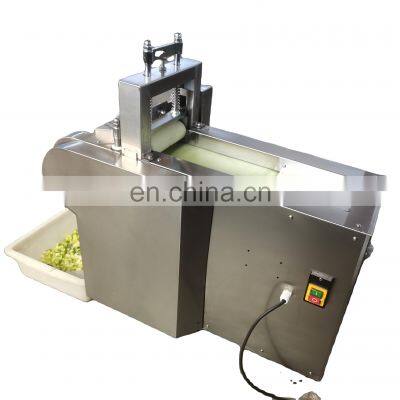 Factory dried hawthorn fruits cube cutting equipment dry fruits slicing cutting machine preserved fruit cutting machine