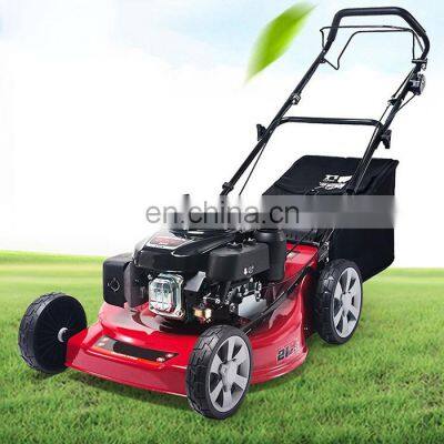 Economic Petrol Powered Hand Push Gasoline Lawnmower Rotary Mower photo-3