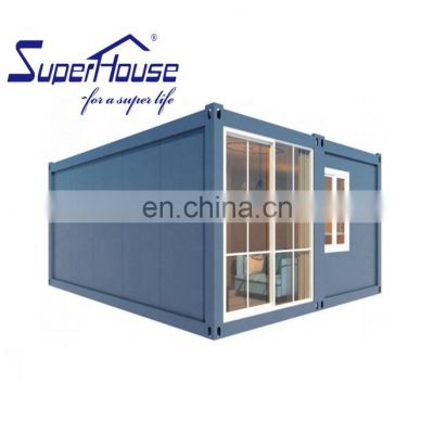 Superhouse container house prefabricated expandable container house 20ft 40ft prefab container house