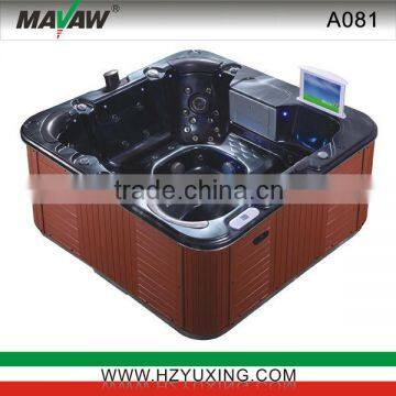 6 person outdoor spa tub CE ROHS TUV