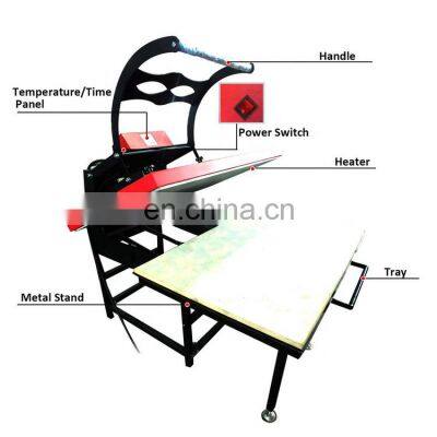 Large Format High Pressure Single Station Manual Heat Press Machine ( 70*100cm / 80*100cm Optional,custom-made Welcomed ) photo-2