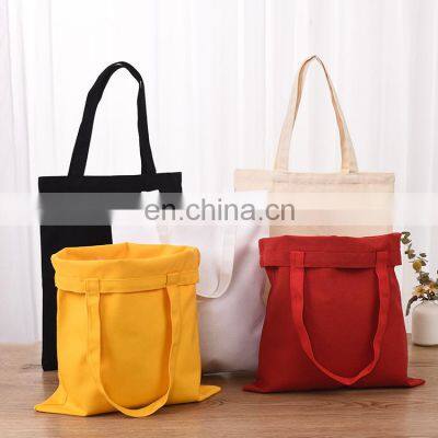 Aesthetic Bolsa De Lona Manufacturer No Minimum Oem Ladies Shopper Custom Premium Cotton Canvas Tote Bag photo-5