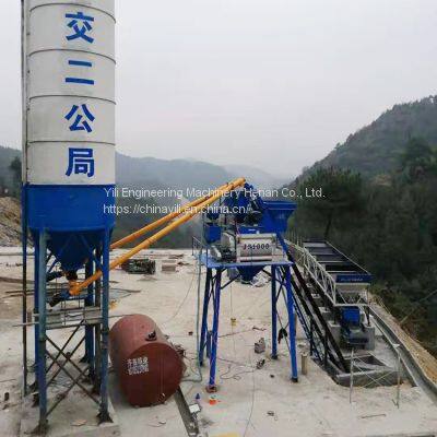 Hot Sale Hzs50 Concrete Mixing Plant With Hopper From Famous Factory photo-5
