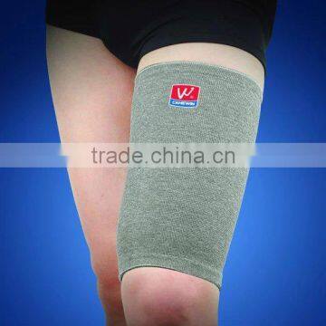 One set Power Ionics Bamboo Charcoal Elastic Compression thigh Sleeve Brace Support