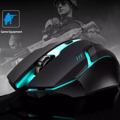 New K2 Mouse Wired Gaming Optical Usb Mouse Set Desktop Laptop Computer Universal Mouse photo-6