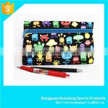 2015 wholesale pencil case soft neoprene pencil case