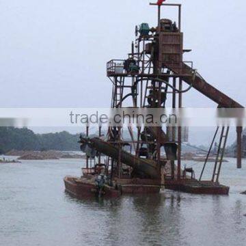 Small gold panning dredger, samll gold panning boat