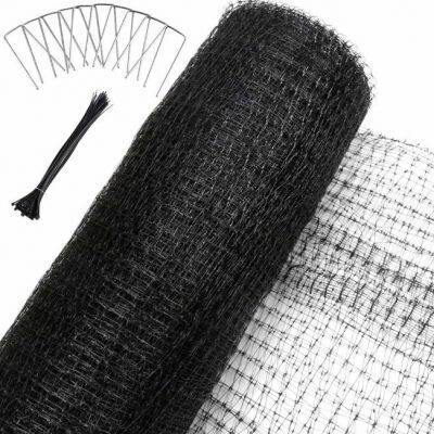Pond & Bird Protective Netting Black 14ft X 14ft Strong and Durable