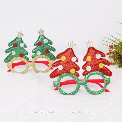 Merry Christmas Glasses Frame for Party Sunglasses Decoration and New Year Supplies photo-3