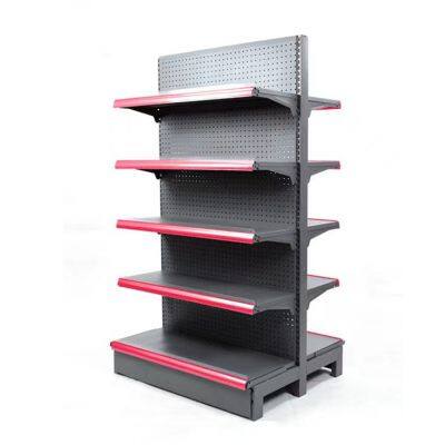 Steel Supermarket Gondola Display Shelf