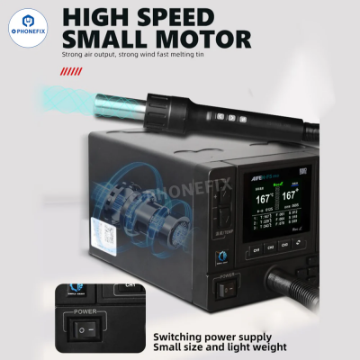 AIFEN F5 Pro Intelligent Hot Air Gun for Professional BGA Rework and Soldering