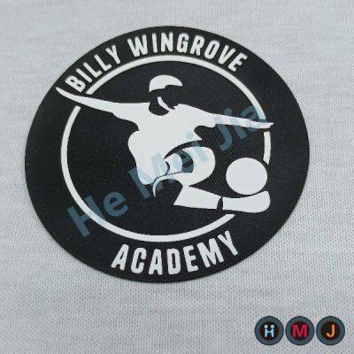 Tpu High Frequency /silicone Printing /silicone Laser Cutting /mould Silicone Heat Transfer Patches for Sports-wear/jerseys/hats/shirts/jackets photo-4