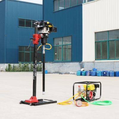 Backpack style Soil coring Core drilling rig Soil drilling rig Backpack type exploration and soil extraction drilling rig