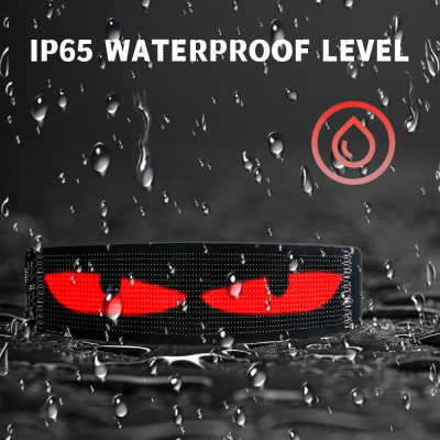 Pantalla flexible de visualización en colores completos para automóvil LED LKT con USB y para Bluetooth, aplicación de publicidad inteligente para ventanas y puertas, en nueva condición photo-3