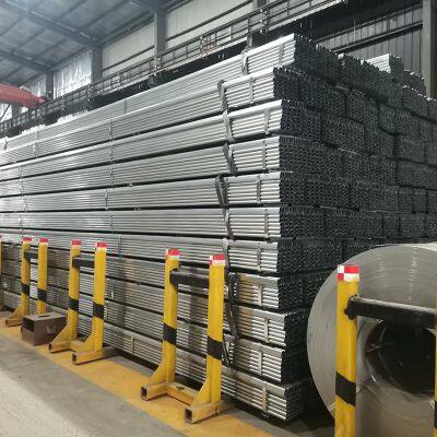 6m Hot Dip Galvanized Steel Square/ Rectangular Pipes Shs Hollow Section Welded Gi Steel Tube