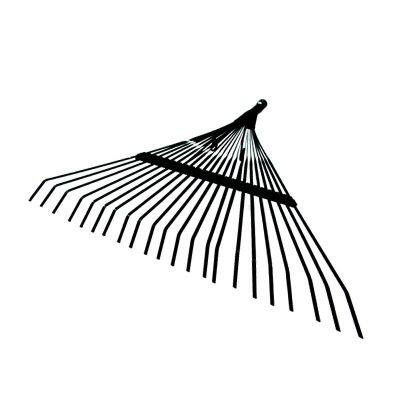 Durable Landscape Rake Yard Leveling Rake Lawn Leveling Rake 20 Teeth Steel Rake for Soil Garden Farm Agricultural Tools