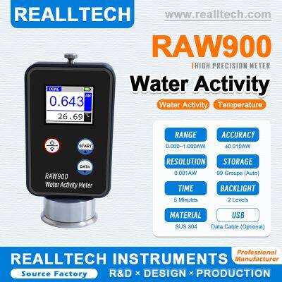 RAW900 High-precision Water Activity Meter 0.010aw Measuring Accuracy