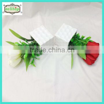 2014 new 18cm 3heads silk tulip artificial bonsai for hotel decoration