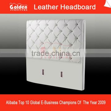 Alibaba furniture manufacturer mdoer design leather headboard 2861