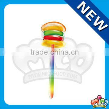 fluorescent light hamburger lollipop