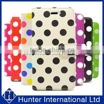 Lovely Dotted Polka Dot For 6G 4.7 Inch Folio Case