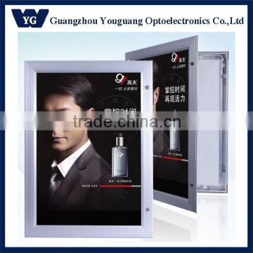 High Quality and competitive price of Waterproof outdoor application YGW-52, A1 size aluminum extrusion sign LED ight box