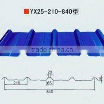 0.2mm-0.6mm color trapezoid roofing sheets manufacturer in china