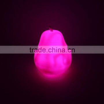 Plastic Pear Shaped Led Light Toys For Halloween Decoration Gifts