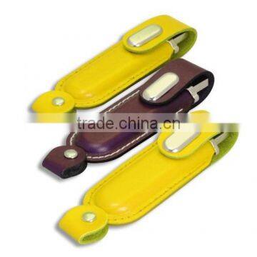 32gb leather usb flash drive full capacity