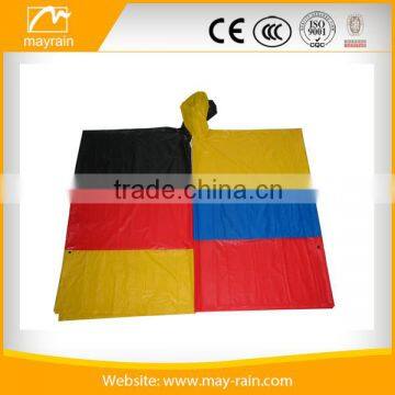 waterproof pvc rain poncho