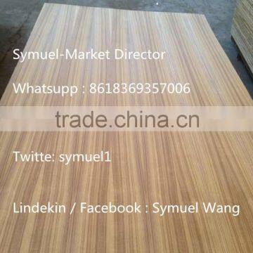 ( 2.0-18mm ) Hot Selling Cheap Natural Teak Fancy Plywood Sheet photo-3