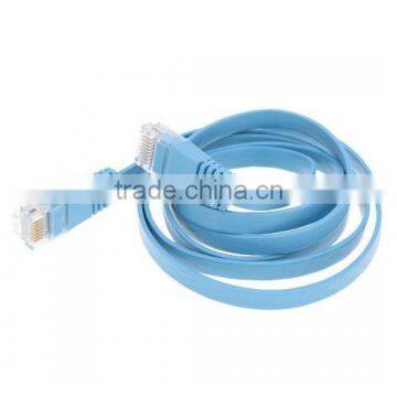 RJ45 UTP Cat7 Flat Cable Twisted Pair 28awg with High Quality