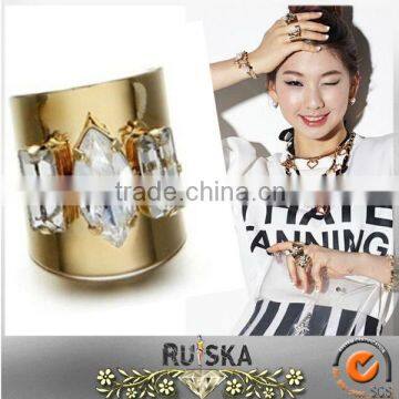 Personality Imitation Gemstone Ladies Ring Designs