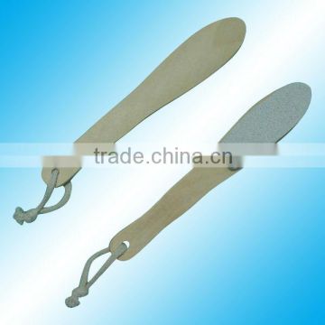 wooden pedicure foot file