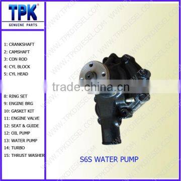 Forklift Engine Parts S6S WATER PUMP 32B45-10031