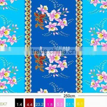 75D*150D 100% Polyester printed peach skin fabric factory direct sale/peach skined bedding fabric