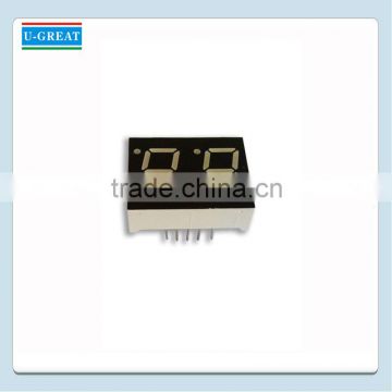 2.3 Inch Small Dual Digits 7 Segment LED Display