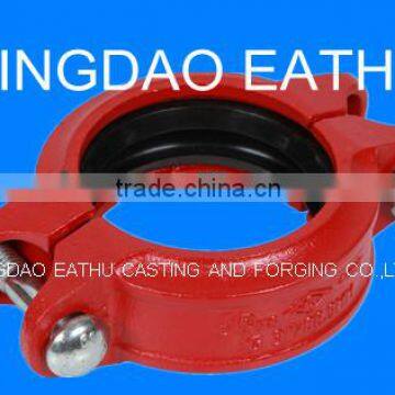 FM/UL Ductile Iron grooved pipe fitting