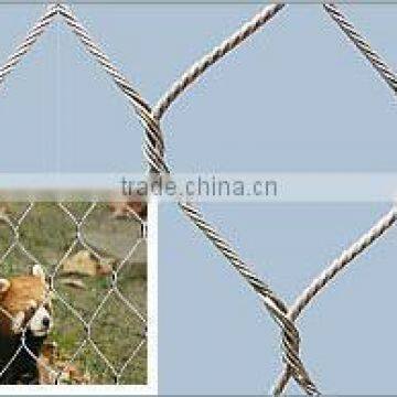 ss Animal Enclosure Rope Mesh/stainless Steel Wire Rope Mesh Net photo-3