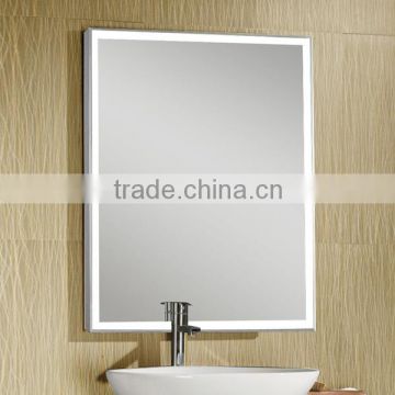 LED Backlit Wall Mirror with Aluminium Frame