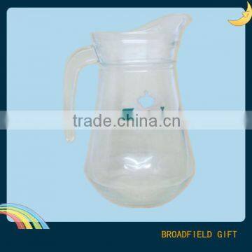 2014 Food Grade clear tea and coffee flasks 1000ml for Hotel, Bar and Household