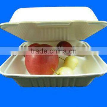 molded pulp container