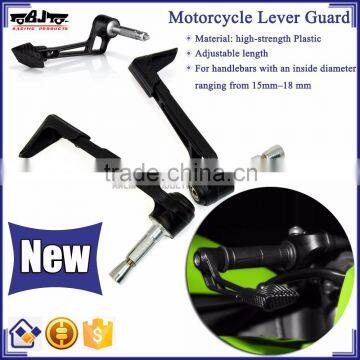 BJ-LG-004 Black Bent Style Plastic Motorcycle Brake Lever Guard