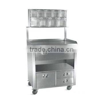 STM - 260 Anesthesia Trolley stainless steel furniture , hospital fourniture