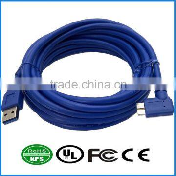 90 degree USB 3.0 data link cable